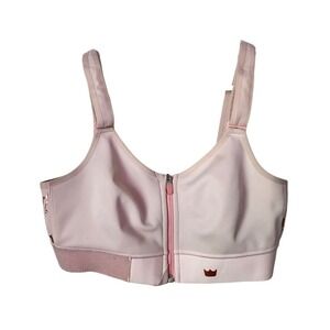 SHEFIT‎ Adjustable Sports Bra High-Impact Front-Zip Adjustable Support Size Luxe